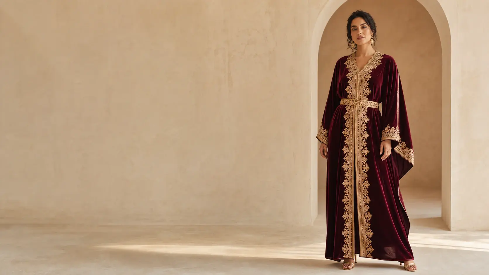 Elegant nordafrikansk kaftan från Studio Kaftan